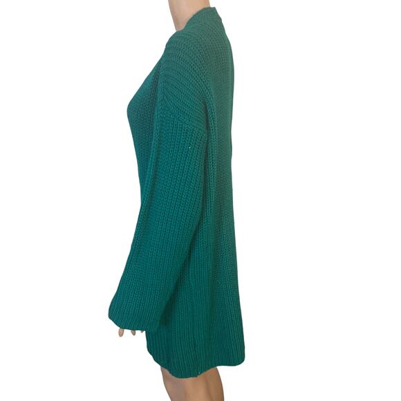 Vintage Reed Hunter Cardigan Womens Small Wool Blend Green VNeck - Picture 11 of 15